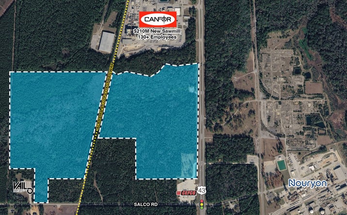Pictures of Land, Industrial property located at Salco Road & Highway 43, Axis, AL 36505 for sales - image #1