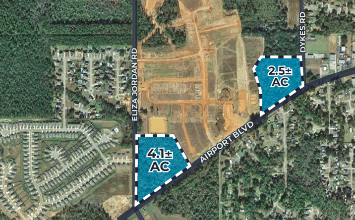 Pictures of Land property located at Airport Blvd. & Dykes Rd., Mobile, AL 36608 for sales - image #1