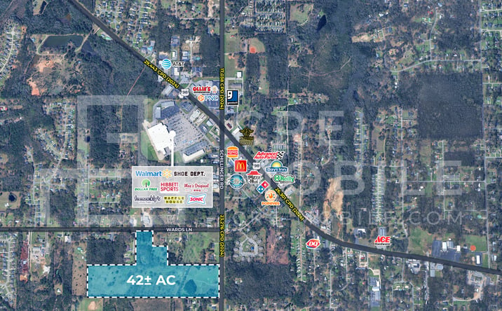 Pictures of Land, Multifamily property located at 3035 Schillinger Road N., Semmes, AL 36575 for sales - image #1
