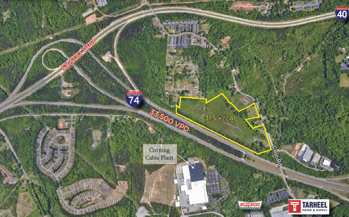 Pictures of Land property located at 2840 Cole Rd, Winston-Salem, NC 27107 for sales - image #1