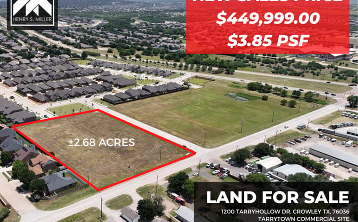 Pictures of Land property located at Tarryhollow Dr, Crowley, TX 76036 for sales - image #1