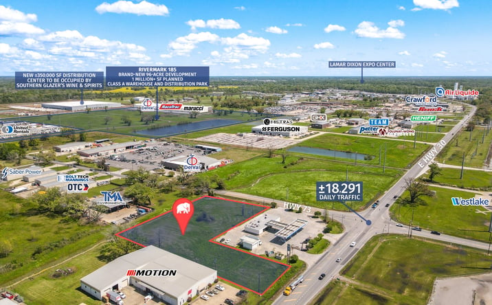 Pictures of Land property located at E Hwy 30, Geismar, LA 70734 for sales - image #1