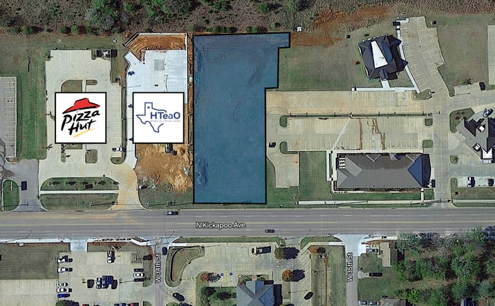 Pictures of Land, Retail property located at 3304 N Kickapoo Ave, Shawnee, OK 74804 for sales - image #1