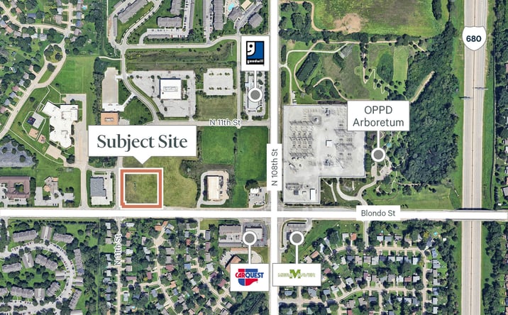 Pictures of Land property located at 11010 Blondo St, Omaha, NE 68164 for sales - image #1