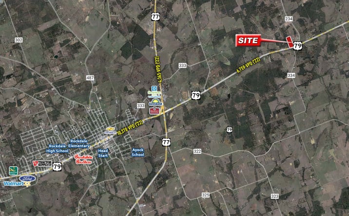 Pictures of Land property located at NWQ of Hwy 79 & CR 234, Franklin, TX 76567 for sales - image #1