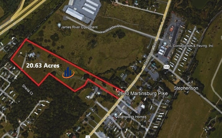 image of property at 2673 MARTINSBURG PIKE Stephenson VA 22603