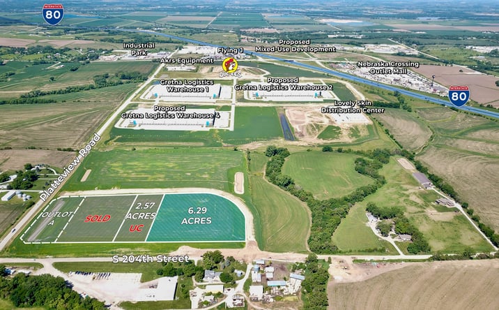 Pictures of Land property located at 204th & Platteview Road, Gretna, NE 68028 for sales - image #1