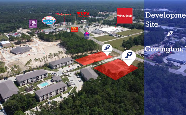 Pictures of Land property located at 1016 Ronald Reagan Hwy, Covington, LA 70433 for sales - image #1