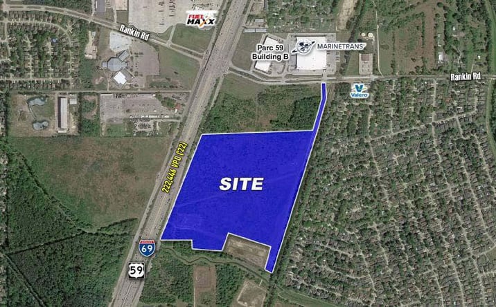 Pictures of Land property located at US-59 N & Rankin Rd, Humble, TX 77396 for sales - image #1