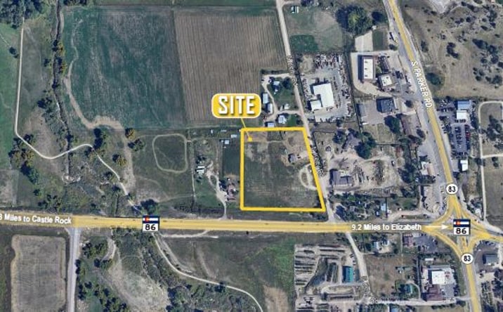 Pictures of Land property located at 2077 N Kelty Rd, Franktown, CO 80116 for sales - image #1