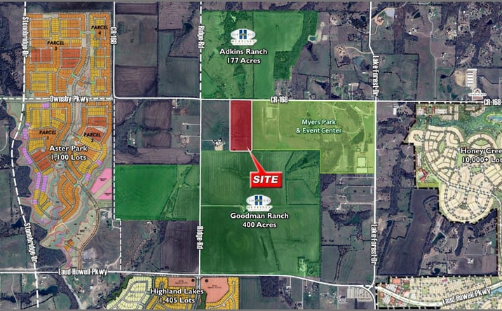 Pictures of Land property located at 4701 County Road 168, McKinney, TX 75071 for sales - image #1