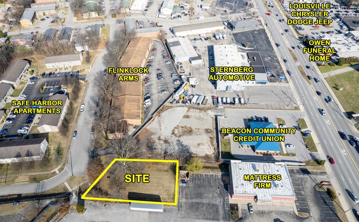 Pictures of Land property located at 5350 Dixie Hwy, Louisville, KY 40216 for sales - image #1