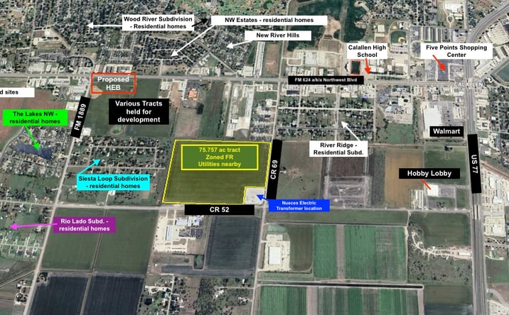 Pictures of Land property located at 4856 Co Rd 69, Corpus Christi, TX 78410 for sales - image #1