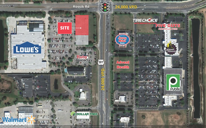 Pictures of Land property located at 7921 Gall Blvd, Zephyrhills, FL 33541 for sales - image #1