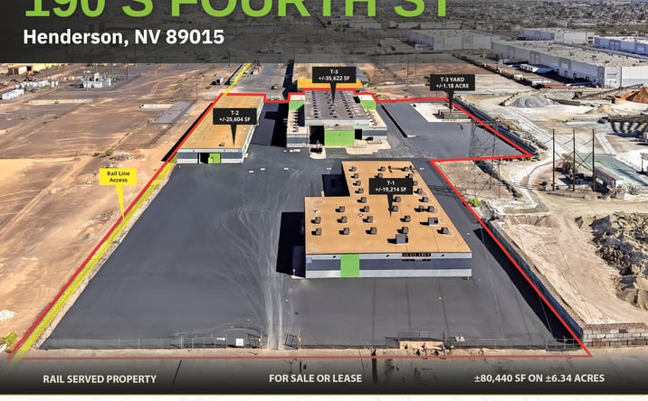 Pictures of Industrial property located at 190 S Fourth St, Henderson, NV 89015 for sales - image #1
