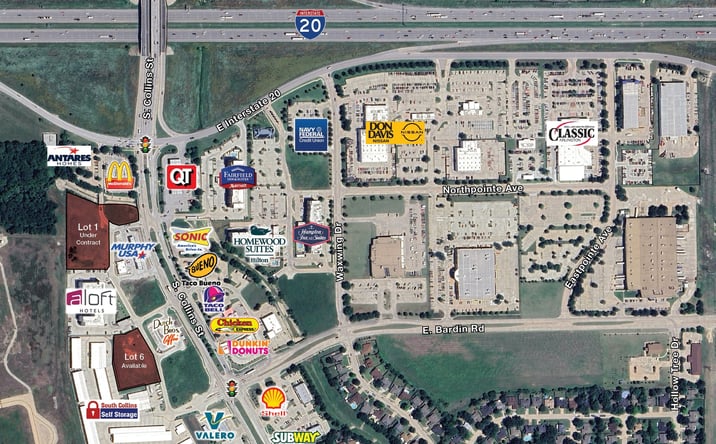 Pictures of Land property located at 4452 S. Collins St., Arlington, TX 76018 for sales - image #1