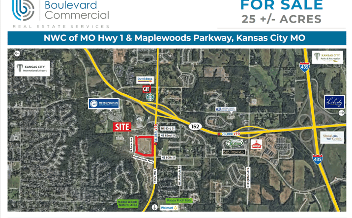 Pictures of Land property located at MO1 Maplewoods Parkway, Kansas City, MO 64119 for sales - image #1