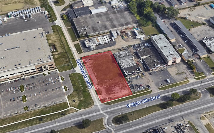 Pictures of Land property located at 14650 Eight Mile Rd, Oak Park, MI 48237 for sales - image #1