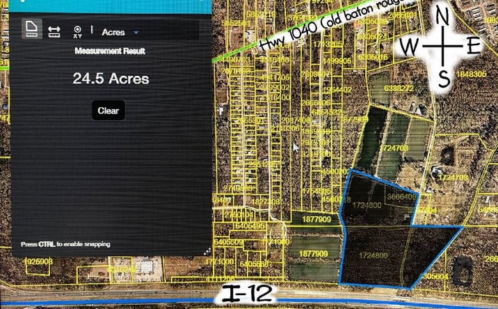 Pictures of Land property located at 43099 Anthon Ln, Hammond, LA 70403 for sales - image #1