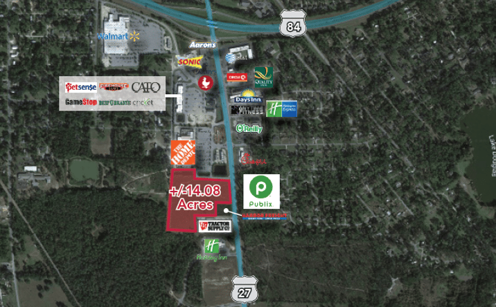 Pictures of Land property located at 1420 Tallahassee Highway, Bainbridge, GA 39819 for sales - image #1
