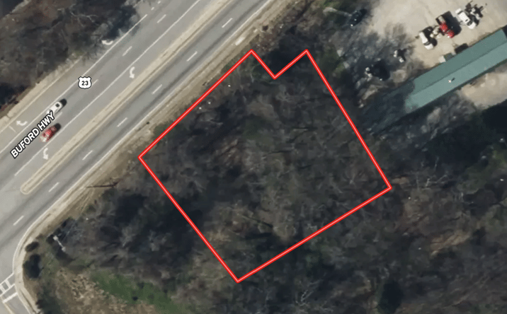 Pictures of Land property located at 5596 Buford Hwy, Norcross, GA 30071 for sales - image #1