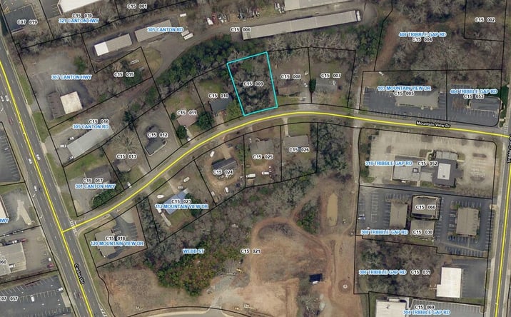 Pictures of Land property located at 109 Mountain View Dr, Cumming, GA 30040 for sales - image #1