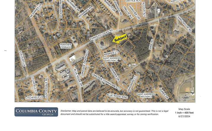 Pictures of Land property located at 4144 Evans to Locks Rd, Evans, GA 30809, 685 Kemper Dr, Evans, GA 30809 for sales - image #1