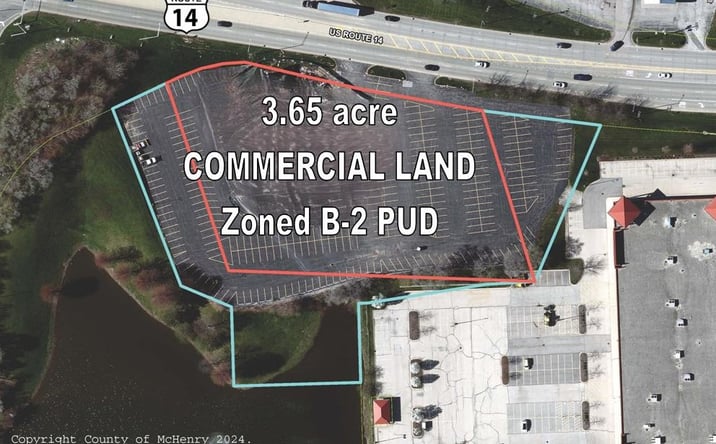 Pictures of Land property located at 4419 Northwest Hwy, Crystal Lake, IL 60014 for sales - image #1
