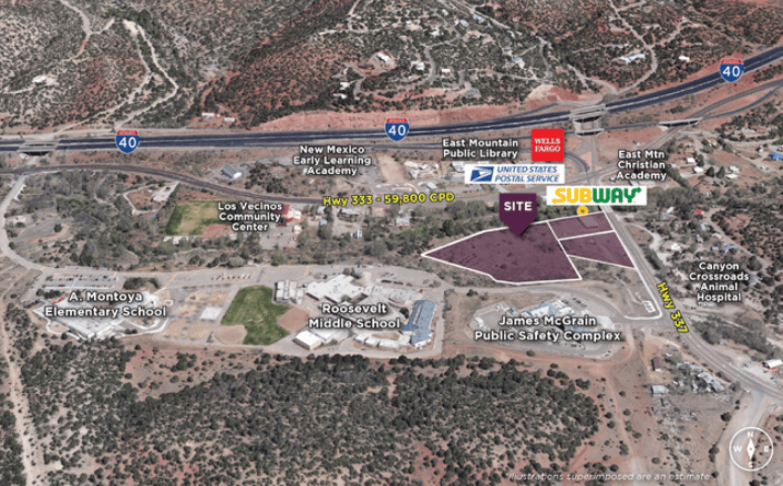 Pictures of Land, Mixed Use, Office, Retail, Special Purpose property located at 11807 NM-337 #2, Tijeras, NM 87059 for sales - image #1