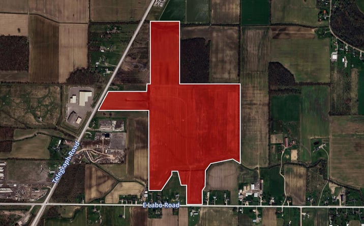 Pictures of Land property located at Telegraph Road and E. Labo Road, Newport, MI 48166 for sales - image #1