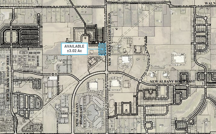 Pictures of Land property located at New Albany-Condit Road, New Albany, OH 43054 for sales - image #1