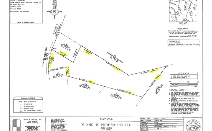 Pictures of Land property located at Moose Club Rd, Thomson, GA 30824 for sales - image #1