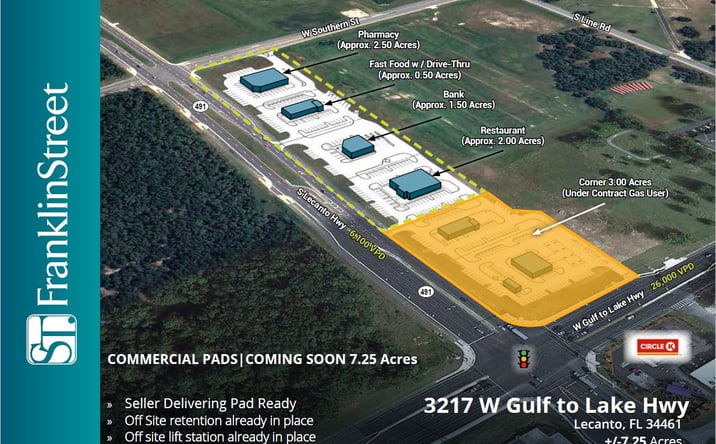 Pictures of Land property located at 3217 W Gulf to Lake Hwy, Lecanto, FL 34461 for sales - image #1