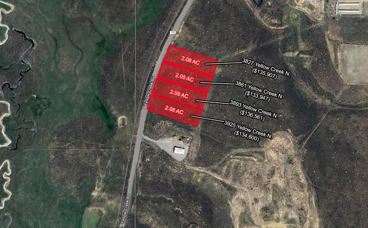 Pictures of Land property located at 3827 Yellow Creek Rd, Evanston, WY 82930, 3861 Yellow Creek Rd, Evanston, WY 82930, 3893 Yellow Creek Rd, Evanston, WY 82930, 3925 Yellow Creek Rd, Evanston, WY 82930 for sales - image #1