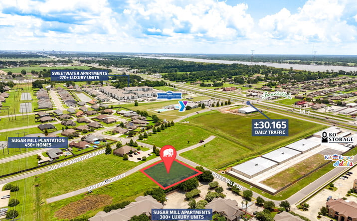 Pictures of Land property located at Sugar Plantation Pkwy, Addis, LA 70710 for sales - image #1