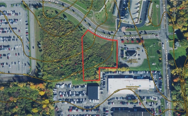 Pictures of Land property located at Medical Center Dr, Fayetteville, NY 13066 for sales - image #1