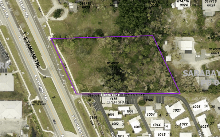 Pictures of Land property located at 509 S Tamiami Trail, Osprey, FL 34229 for sales - image #1