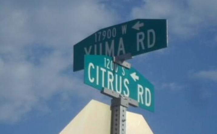 Pictures of Land property located at S Citrus Rd & W Yuma Rd, Goodyear, AZ 85338 for sales - image #1