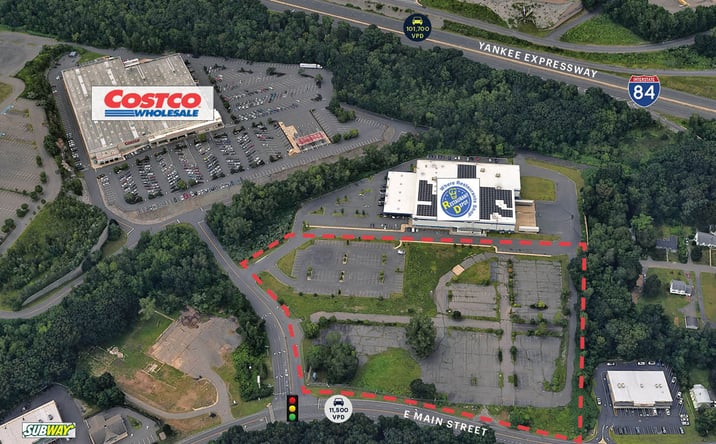 Pictures of Land property located at 3580 E Main St, Waterbury, CT 06705 for sales - image #1