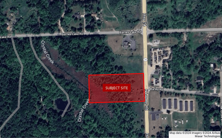 Pictures of Land property located at B & C N Lapeer Rd, Columbiaville, MI 48421 for sales - image #1