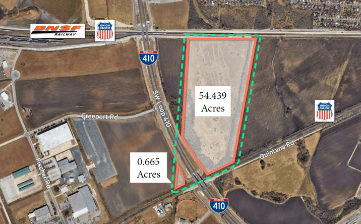 Pictures of Land property located at SW Loop 410 & Quintana Rd, San Antonio, TX 78242 for sales - image #1