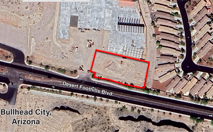Pictures of Land property located at 000 Desert Foothills Dr., Bullhead City, AZ 86429 for sales - image #1