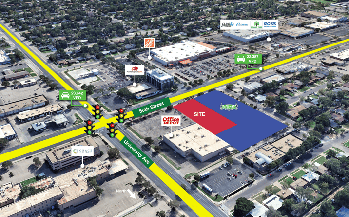 Pictures of Land property located at 2520 50th St, Lubbock, TX 79413 for sales - image #1