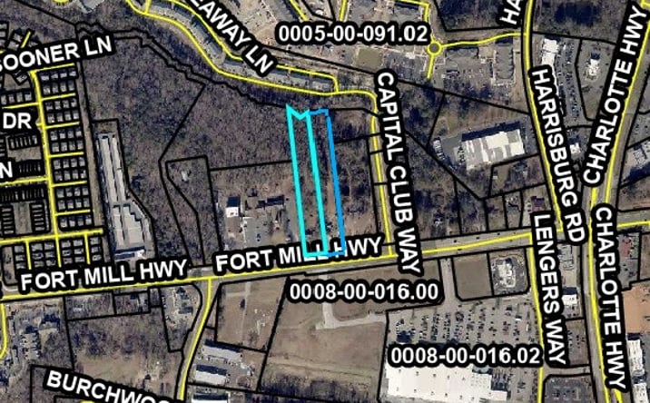 Pictures of Land property located at 214 Fort Mill Hwy, Indian Land, SC 29707 for sales - image #1