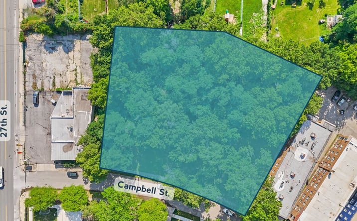 Pictures of Land property located at 2713 Campbell St, Kansas City, MO 64109 for sales - image #1