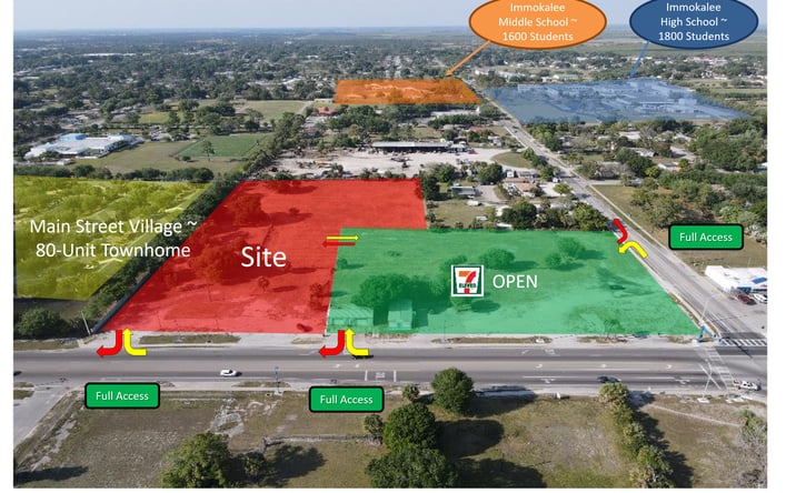 Pictures of Retail property located at 922 W Main St, Immokalee, FL 34142 for sales - image #1