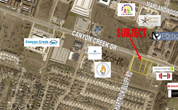 Pictures of Land property located at 511-633 Canyon Creek Drive, Temple, Texas, Temple, TX 76502 for sales - image #1
