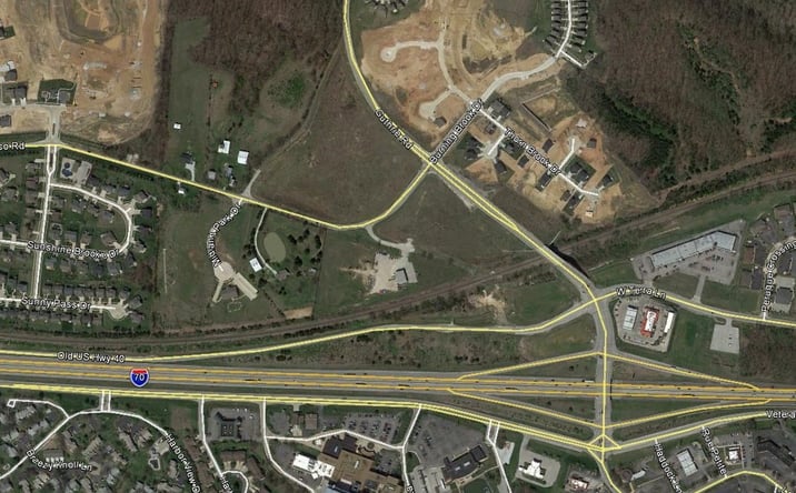 Pictures of Land property located at 10.61 & 4.38 Acres Guthrie Rd, O'Fallon, MO 63366 for sales - image #1