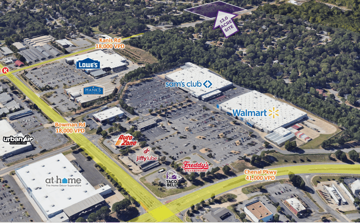 Pictures of Land property located at Kanis Rd, Little Rock, AR 72211 for sales - image #1
