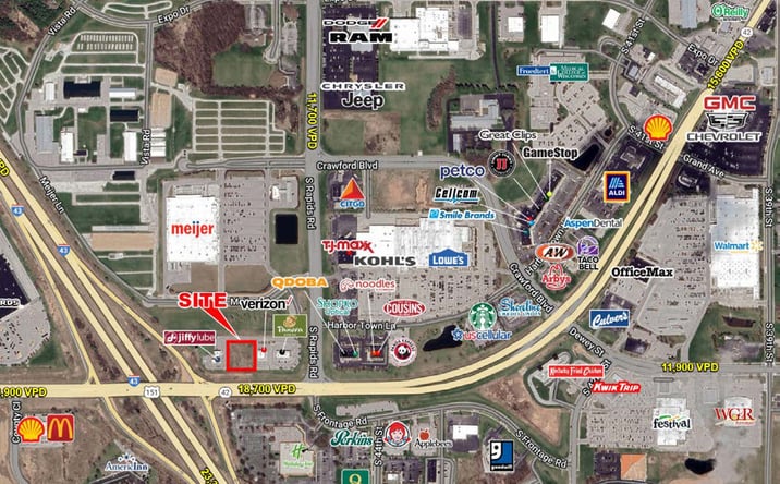 Pictures of Land property located at 4626-4716 calumet avenue, Manitowoc, WI 54220 for sales - image #1